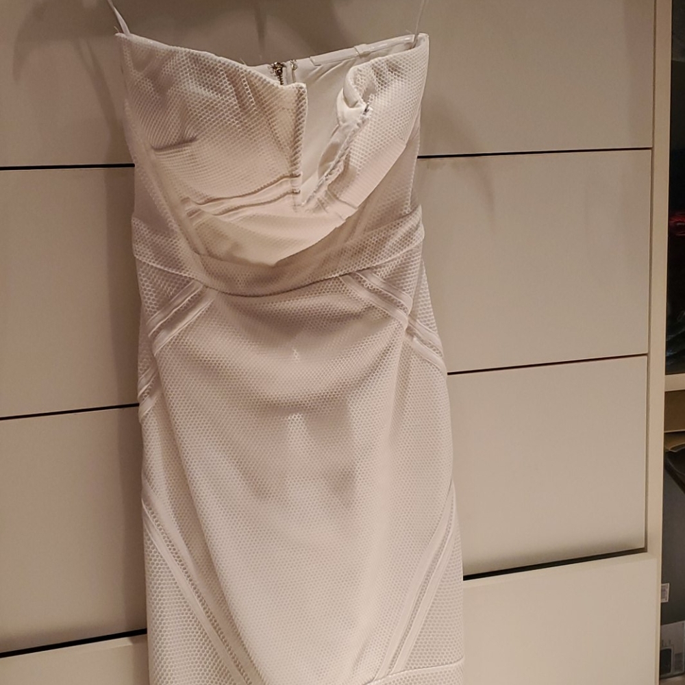 Bebe White Dress